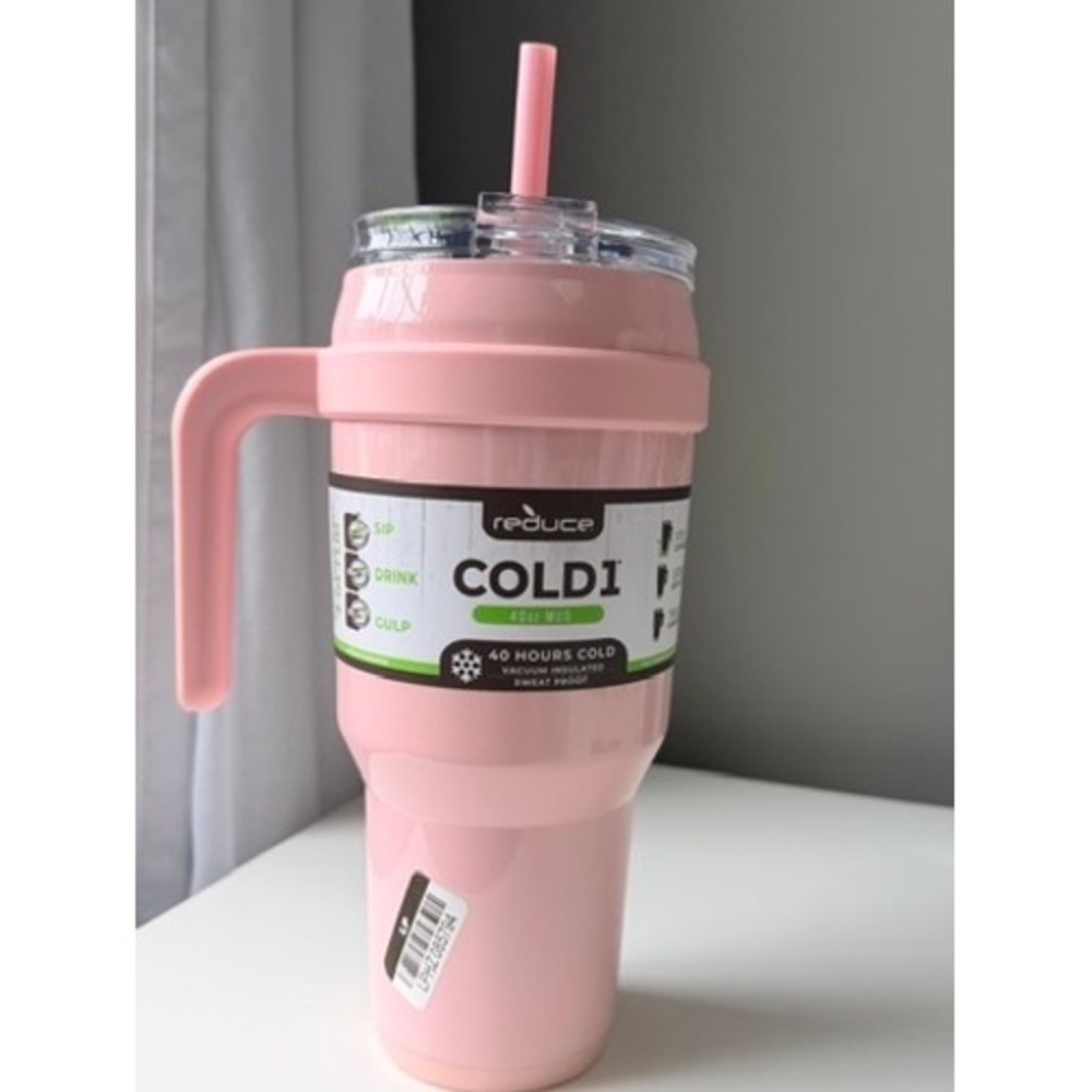 Reduce Cold1 2.0 Travel Mug Unisex‎ 40oz Cotton Candy Pink NEW Insulated Tumbler